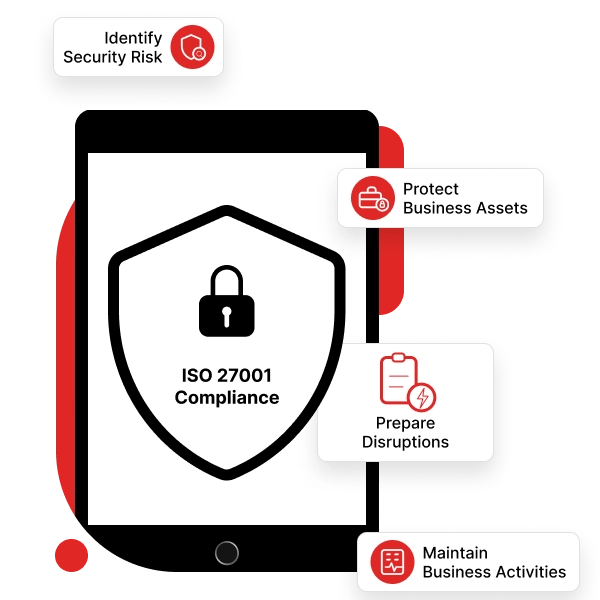 ISO compliance consulting helps strengthen information security, continuity and controls